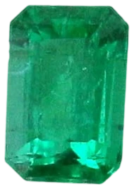 Emerald, emerald cut, 0.50ct