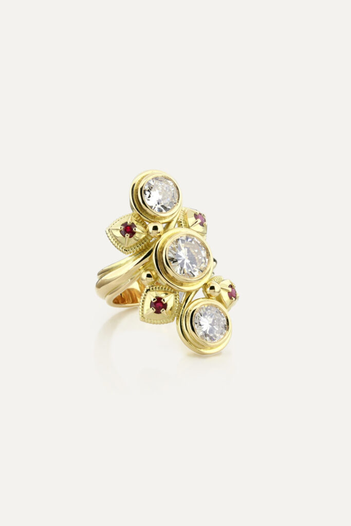 Diamond & Ruby Ring