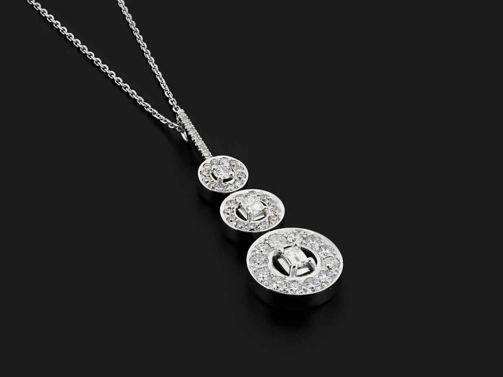 Diamond Drop Pendant