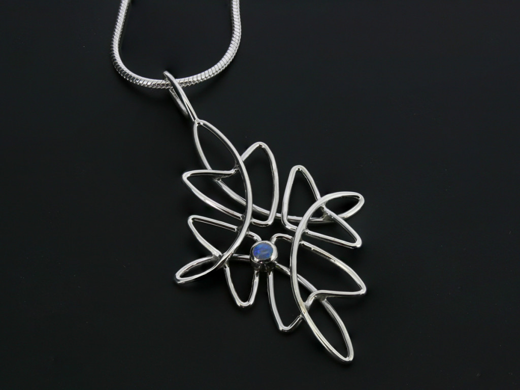 Silver & Opal Pendant