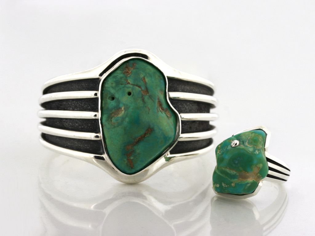 Turquoise Cuff & Ring