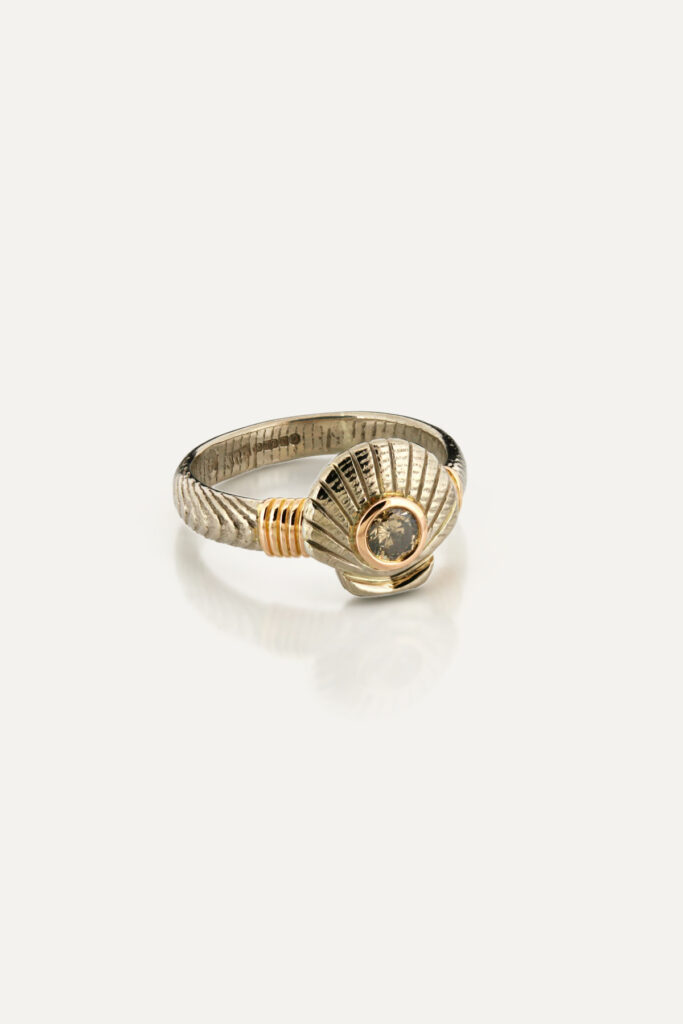 Shell Engagement Ring