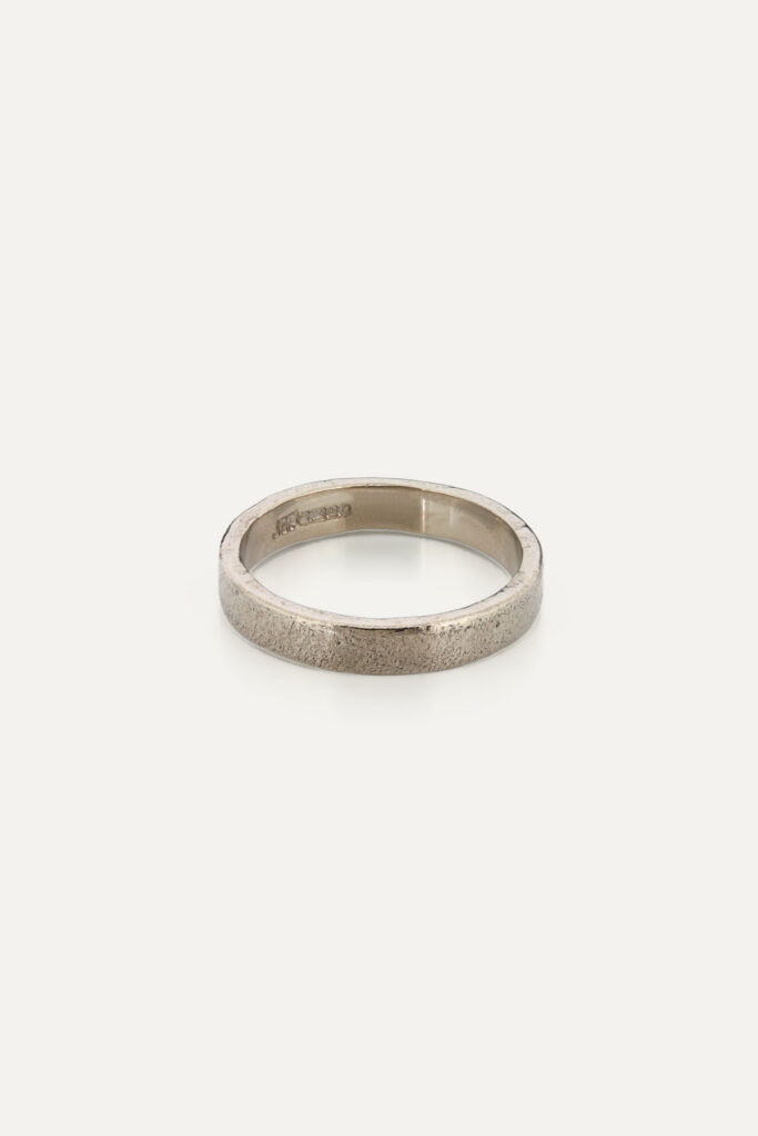 Sandcast Wedding Ring