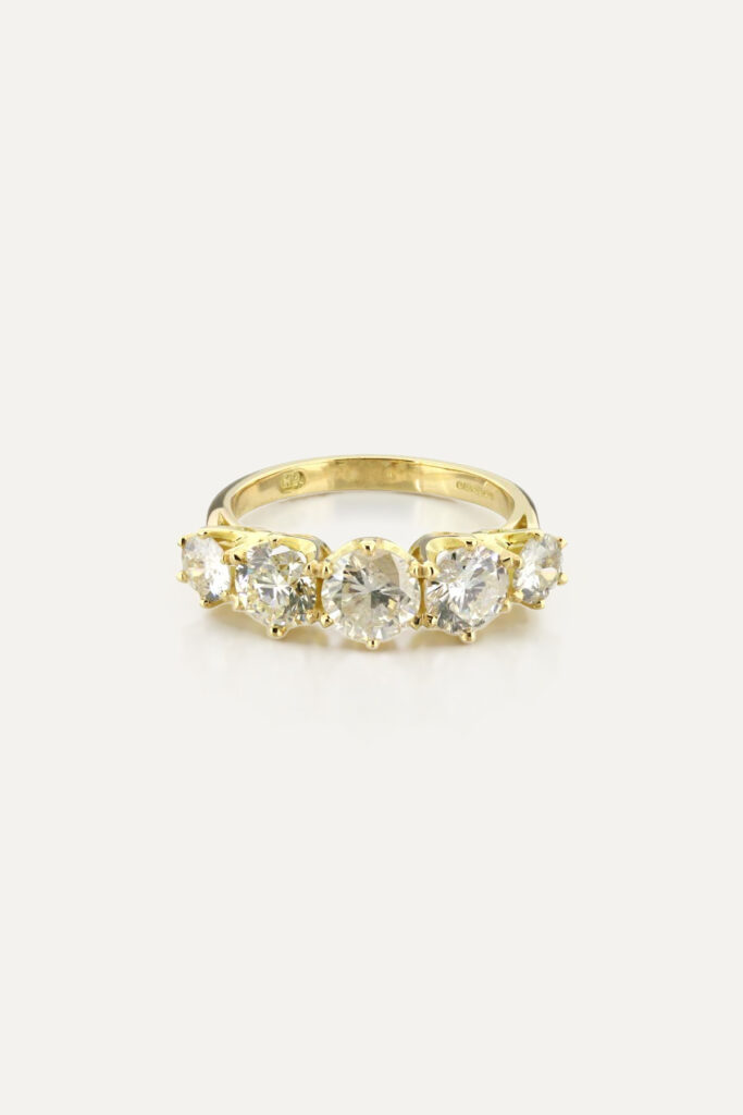 5 Stone Diamond Ring