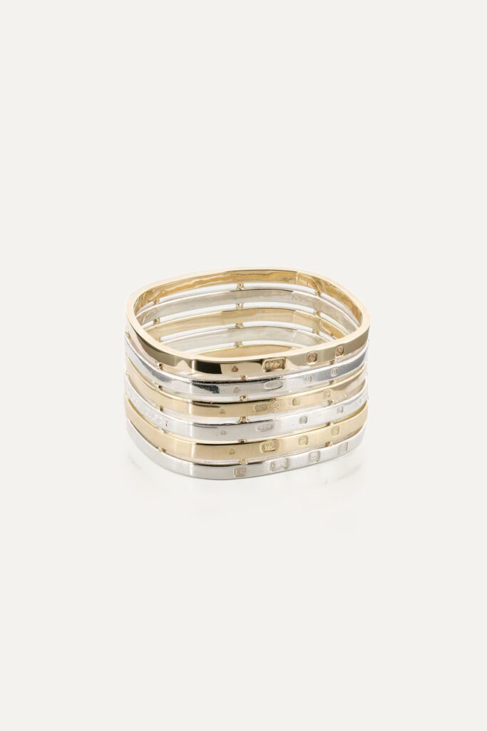 Silver & Gold Multi Bangle