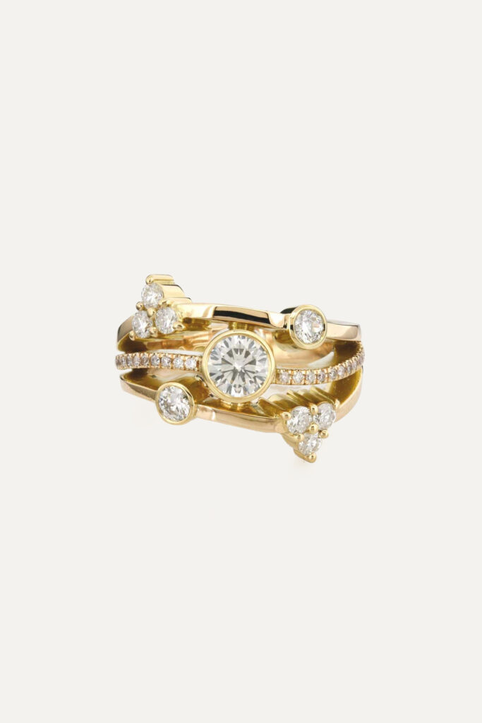 18ct Diamond Multi-Stone Ring