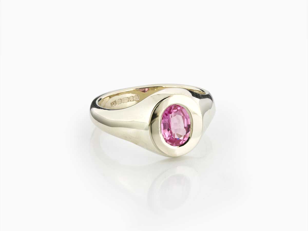 Pink Sapphire ring