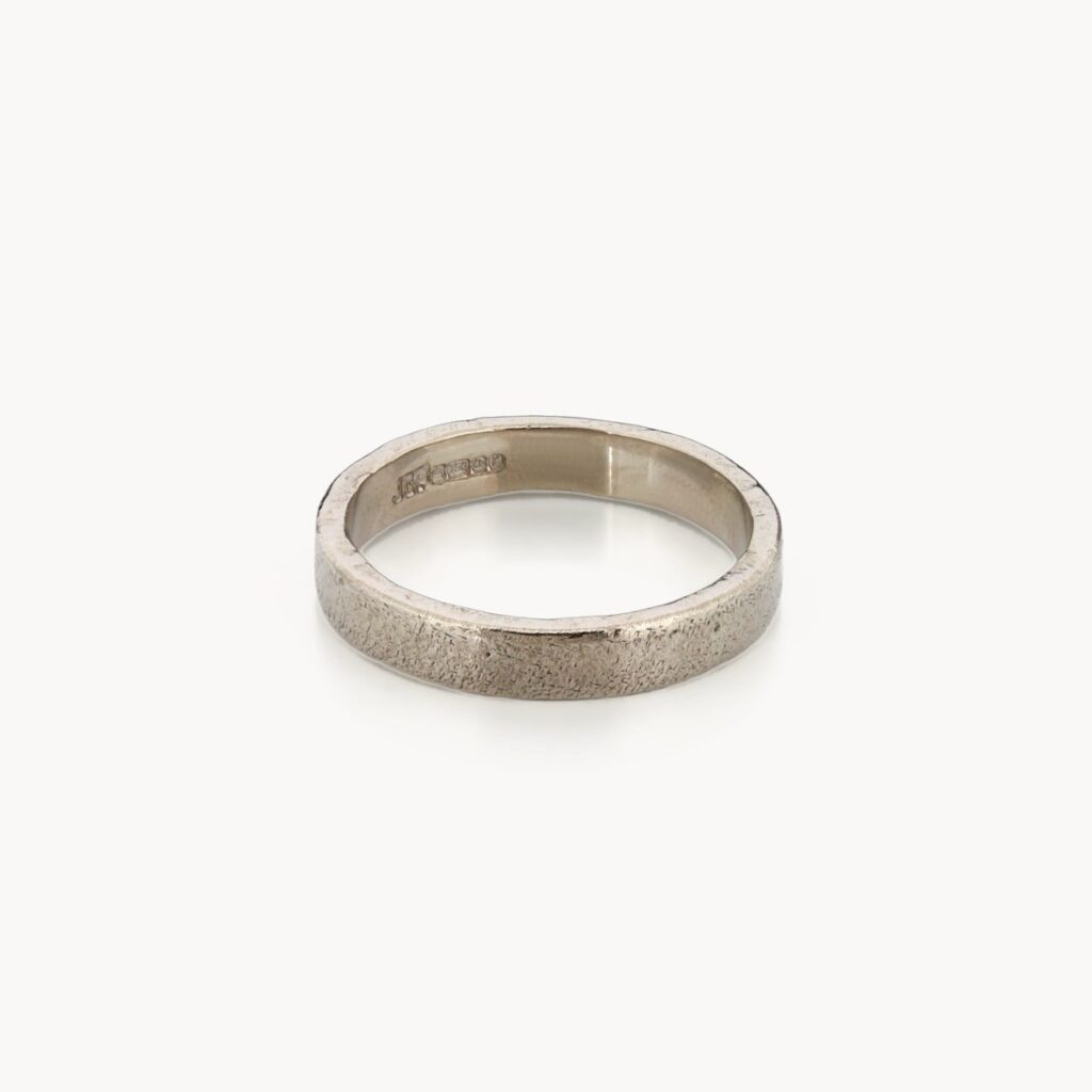 Sandcast Wedding Ring